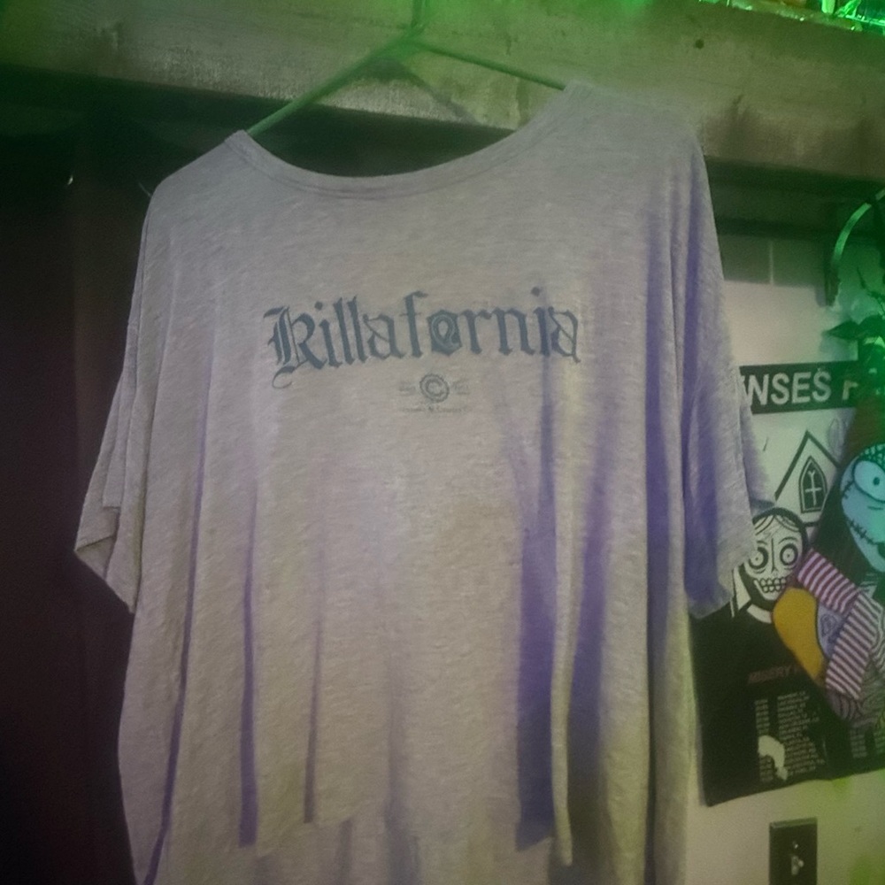 Crooks and castles KILLAFORNIA loose cowled tee